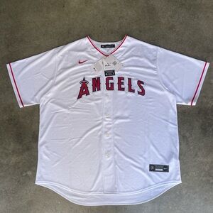 MODERN MLB BUTTON DOWN SHOHEI OHTANI ANGELS THE GOAT JERSEY